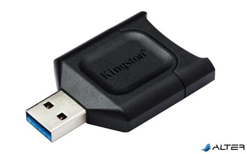 Kártyaolvasó, SD kártyához, USB 3.2 Gen 1, KINGSTON "MobileLite Plus"