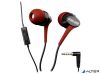 Fülhallgató, mikrofonnal, MAXELL 'Fusion+', piros-fekete