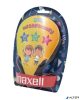 Fejhallgató, gyerek méret, vezetékes, MAXELL "Kids", kék