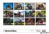 Naptár, fali, DAYLINER, 'Motorbikes'