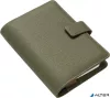 Kalendárium, gyűrűs, betétlapokkal, personal méret, FILOFAX 'Camden', oliva