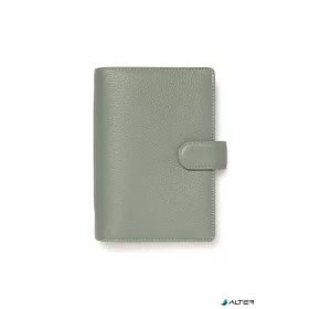   Kalendárium, gyűrűs, betétlapokkal, personal méret, FILOFAX 'Norfolk', zöld