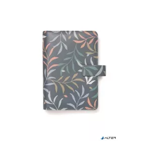   Kalendárium, gyűrűs, betétlapokkal, personal méret, FILOFAX "Botanical", sötétkék