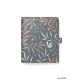 Kalendárium, gyűrűs, betétlapokkal, A5, FILOFAX "Botanical", sötétkék