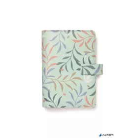   Kalendárium, gyűrűs, betétlapokkal, personal méret, FILOFAX "Botanical", menta