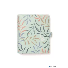   Kalendárium, gyűrűs, betétlapokkal, A5, FILOFAX 'Botanical', menta