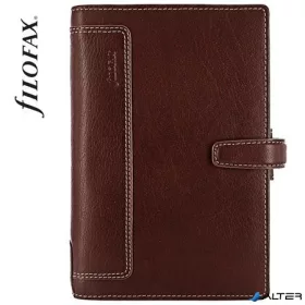  Kalendárium, gyűrűs, betétlapokkal, personal méret, FILOFAX, 'Holborn', barna