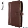 Kalendárium, gyűrűs, betétlapokkal, personal méret, FILOFAX, 'Holborn', barna