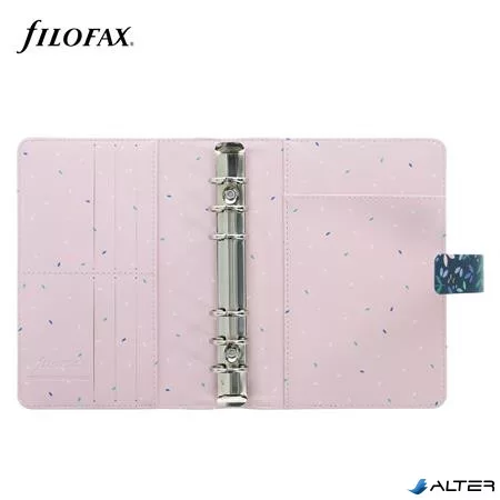 Kalendárium, gyűrűs, betétlapokkal, personal méret, FILOFAX "Garden Dusk"