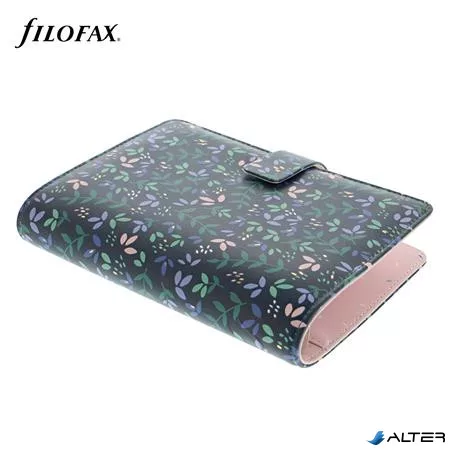 Kalendárium, gyűrűs, betétlapokkal, personal méret, FILOFAX "Garden Dusk"