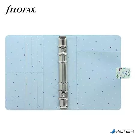 Kalendárium, gyűrűs, betétlapokkal, personal méret, FILOFAX "Garden Sunrise"