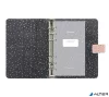 Kalendárium, gyűrűs, betétlapokkal, personal méret, FILOFAX, "Confetti", rózsakvarc