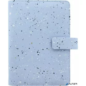   Kalendárium, gyűrűs, betétlapokkal, personal méret, FILOFAX, "Expressions", kék