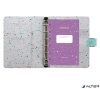 Kalendárium, gyűrűs, betétlapokkal, pocket méret, FILOFAX, "Expressions", menta