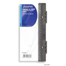   Kalendárium betét, lyukasztó, pocket méret, hordozható, FILOFAX