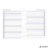 Kalendárium betét, tervező, heti, A5 (L), FILOFAX, 2026