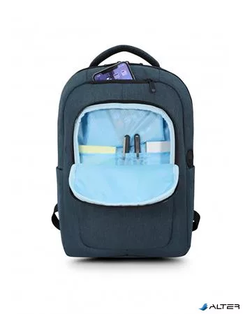 Notebook hátizsák, 15,6", URBAN FACTORY "CYCLEE CITY ECO", kék