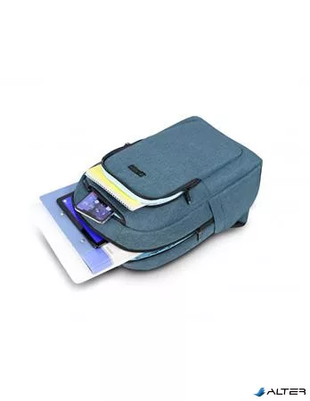 Notebook hátizsák, 15,6", URBAN FACTORY "CYCLEE CITY ECO", kék