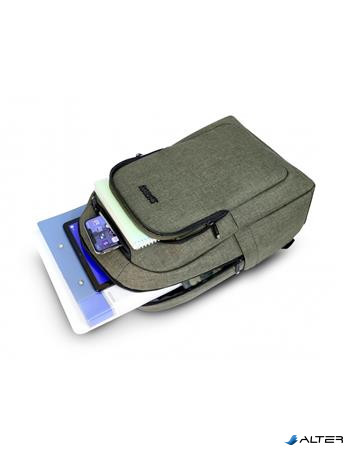 Notebook hátizsák, 15,6", URBAN FACTORY "CYCLEE CITY ECO", khaki