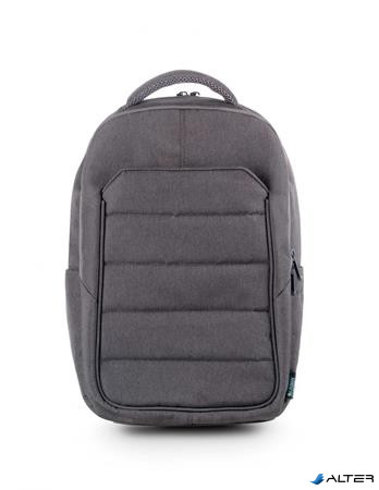 Notebook hátizsák, 15,6", URBAN FACTORY "GREENEE ECO", szürke