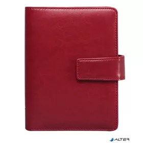   Kalendárium, gyűrűs, betétlapokkal, "L", műbőr, SATURNUS, "223", bordó