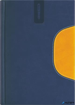 Tárgyalási napló, B5, DAYLINER, "Memphis", kék-sárga