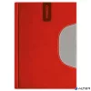 Tárgyalási napló, B5, DAYLINER, 'Memphis', piros-szürke