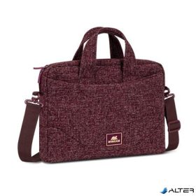   Notebook táska, 14", RIVACASE "Anvik 7921", burgundi vörös