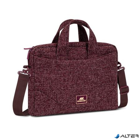 Notebook táska, 14", RIVACASE "Anvik 7921", burgundi vörös