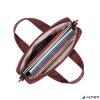 Notebook táska, 14", RIVACASE "Anvik 7921", burgundi vörös