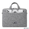 Notebook táska, 14", RIVACASE "Anvik 7921", világosszürke