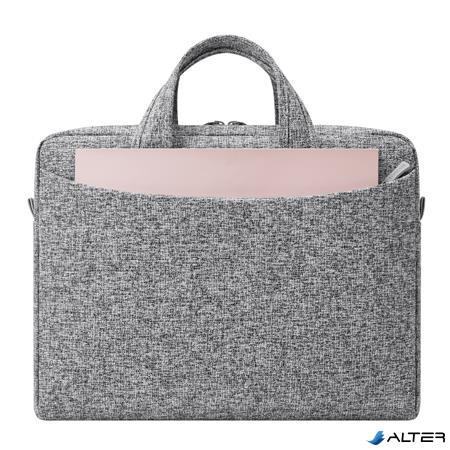 Notebook táska, 14', RIVACASE 'Anvik 7921', világosszürke