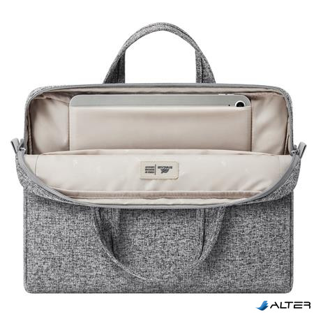 Notebook táska, 14', RIVACASE 'Anvik 7921', világosszürke