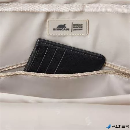 Notebook táska, 14', RIVACASE 'Anvik 7921', világosszürke
