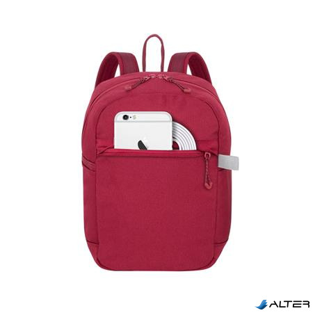 Hátizsák, kis méret, tablet tartóval (10,5'), 6L, RIVACASE '5422 Aviva Urban', piros