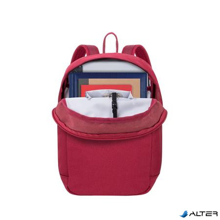 Hátizsák, kis méret, tablet tartóval (10,5'), 6L, RIVACASE '5422 Aviva Urban', piros