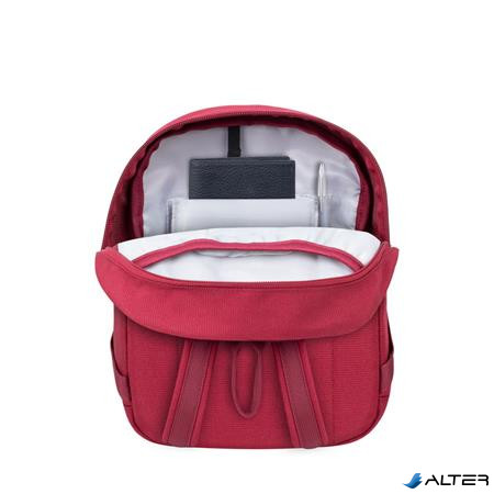 Hátizsák, kis méret, tablet tartóval (10,5'), 6L, RIVACASE '5422 Aviva Urban', piros