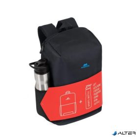   Notebook hátizsák, acél kulaccsal, 15,6', RIVACASE 'Regent 8068', fekete