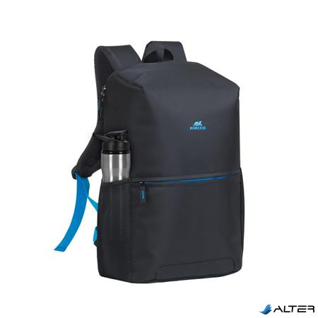 Notebook hátizsák, acél kulaccsal, 15,6', RIVACASE 'Regent 8068', fekete