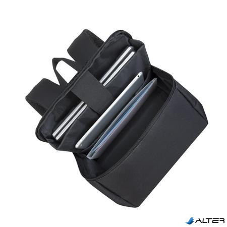 Notebook hátizsák, acél kulaccsal, 15,6', RIVACASE 'Regent 8068', fekete