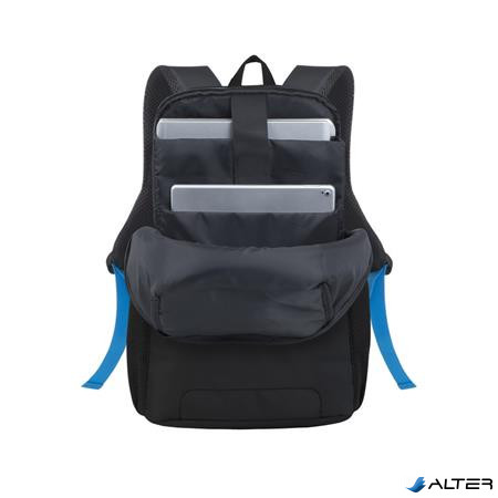 Notebook hátizsák, acél kulaccsal, 15,6', RIVACASE 'Regent 8068', fekete