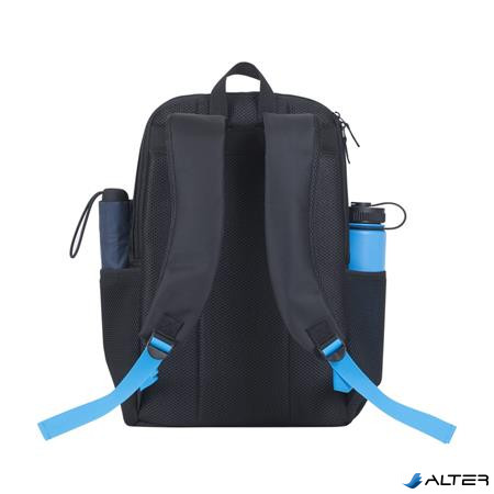 Notebook hátizsák, acél kulaccsal, 15,6', RIVACASE 'Regent 8068', fekete