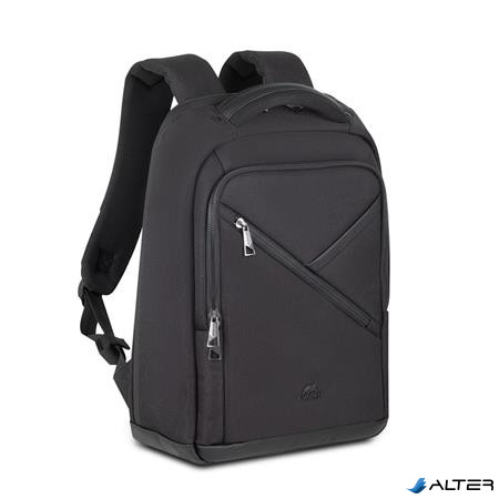 Notebook hátizsák, 14", RIVACASE "Clark 8126", fekete