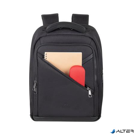 Notebook hátizsák, 14', RIVACASE 'Clark ECO 8126', fekete