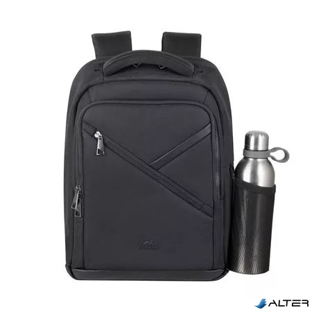 Notebook hátizsák, 14', RIVACASE 'Clark ECO 8126', fekete