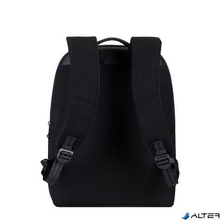 Notebook hátizsák, 14', RIVACASE 'Cardiff Canvas 8524', fekete