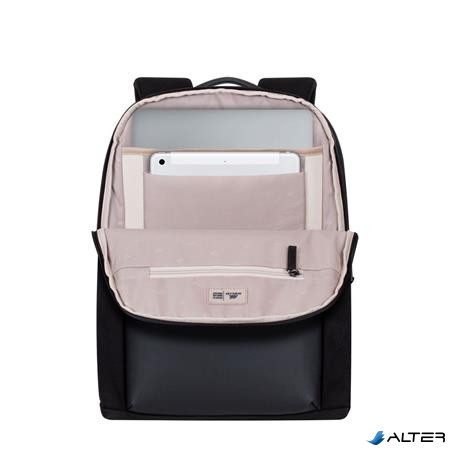 Notebook hátizsák, 14', RIVACASE 'Cardiff Canvas 8524', fekete