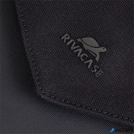 Notebook hátizsák, 14', RIVACASE 'Cardiff Canvas 8524', fekete