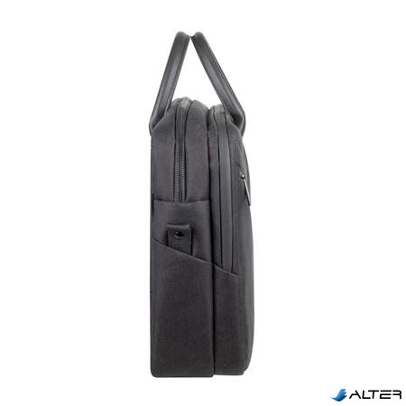 Notebook táska, 15,6' RIVACASE 'Clark ECO 8134', fekete