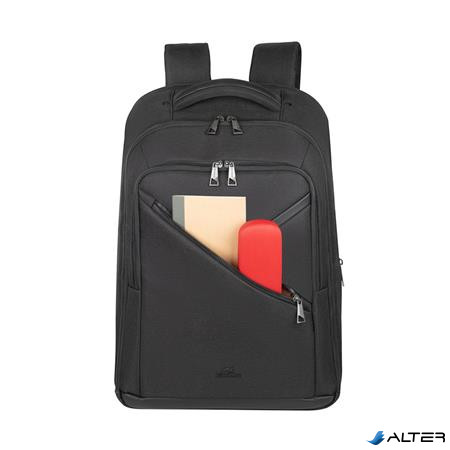 Notebook hátizsák, 17,3' RIVACASE 'Clark ECO 8164', fekete